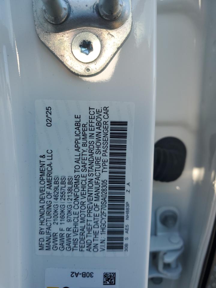 HONDA ACCORD HYBRID SPORT-L