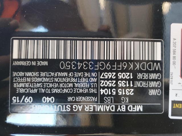 2016 MERCEDES-BENZ E 400 - WDDKK6FF9GF334350