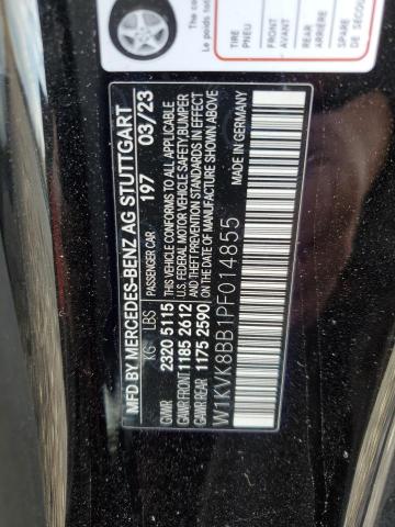 2023 MERCEDES-BENZ SL 63 AMG W1KVK8BB1PF014855