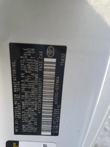 2005 TOYOTA CAMRY SOLA #3309461561