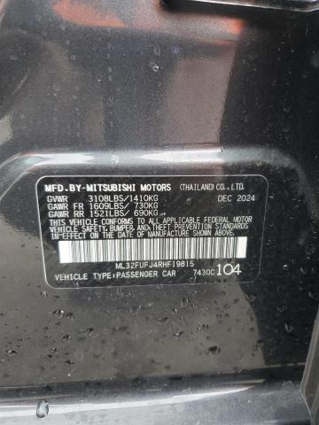 2024 MITSUBISHI MIRAGE G4 #3282611863