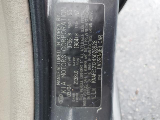 2004 KIA SPECTRA LX #3276473717