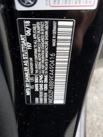 2019 MERCEDES-BENZ E AMG 53 4MATIC - WDDZF6BB9KA490416