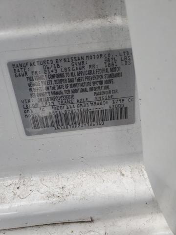 2018 NISSAN SENTRA S - 3N1AB7AP2JY326010