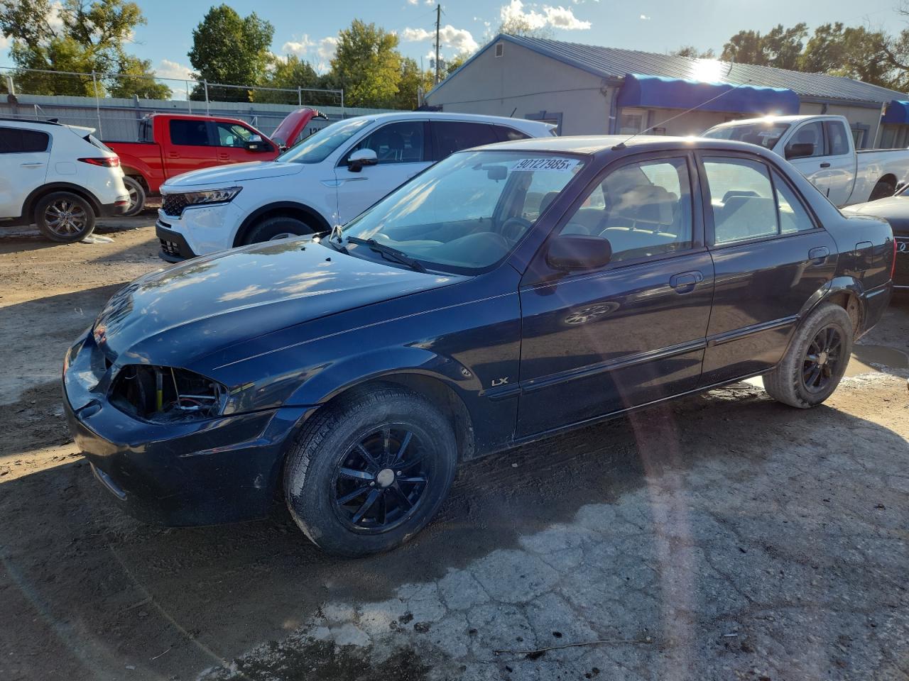 Lot #3283338978 1999 MAZDA PROTEGE DX