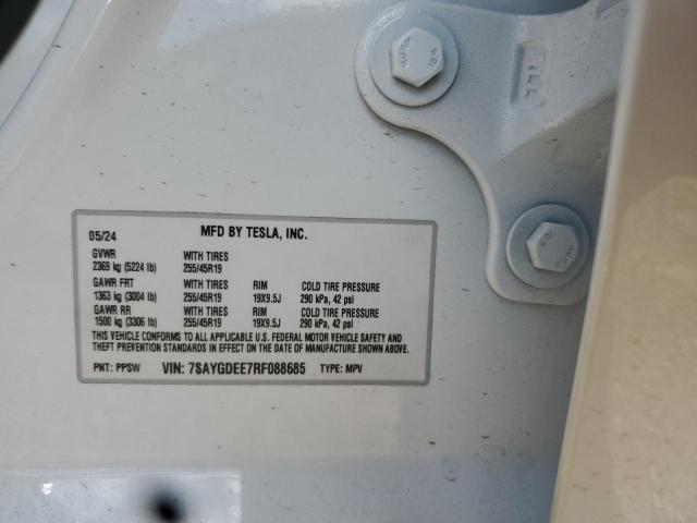 2024 TESLA MODEL Y #3282505886