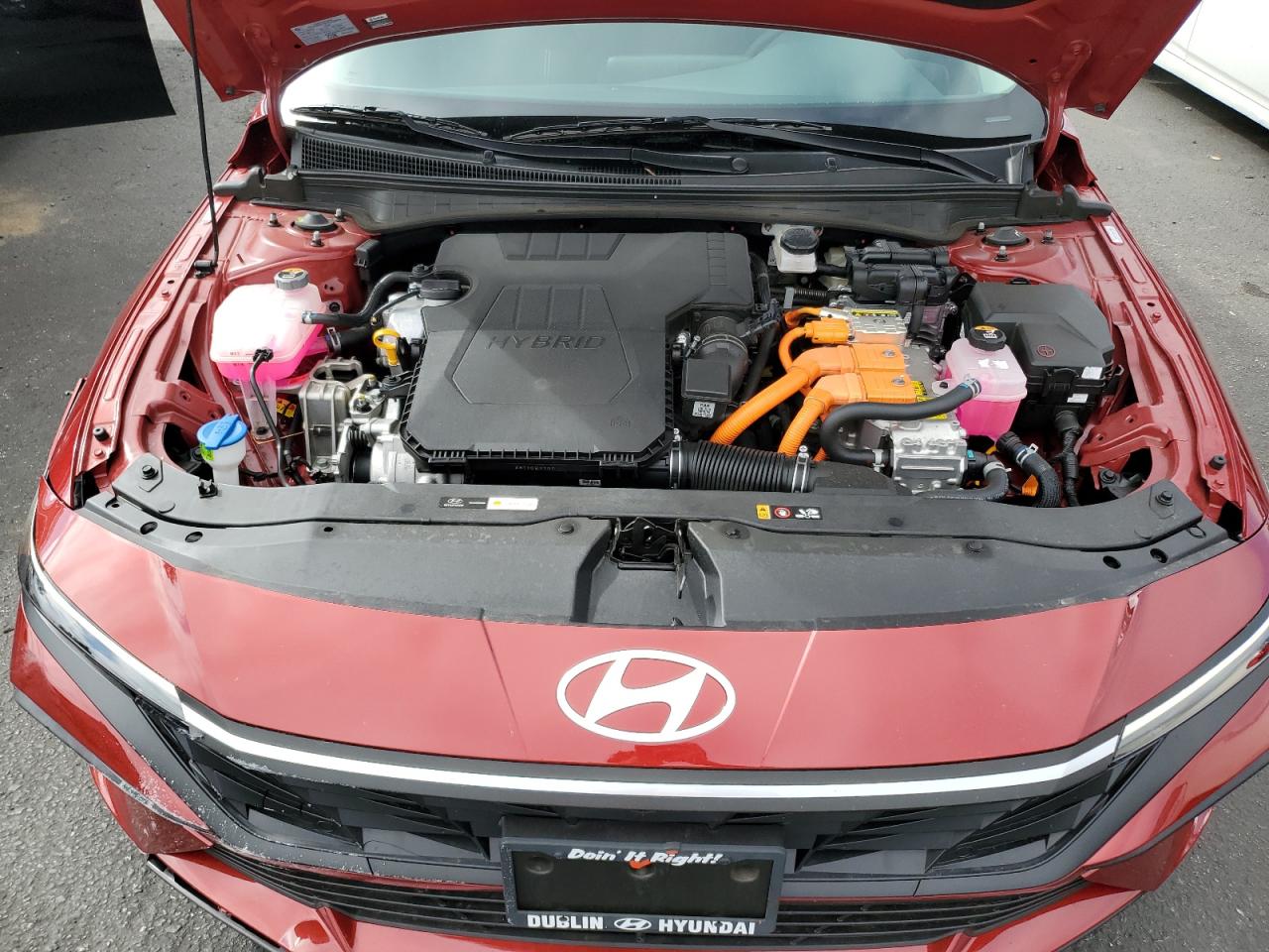 HYUNDAI ELANTRA BLUE