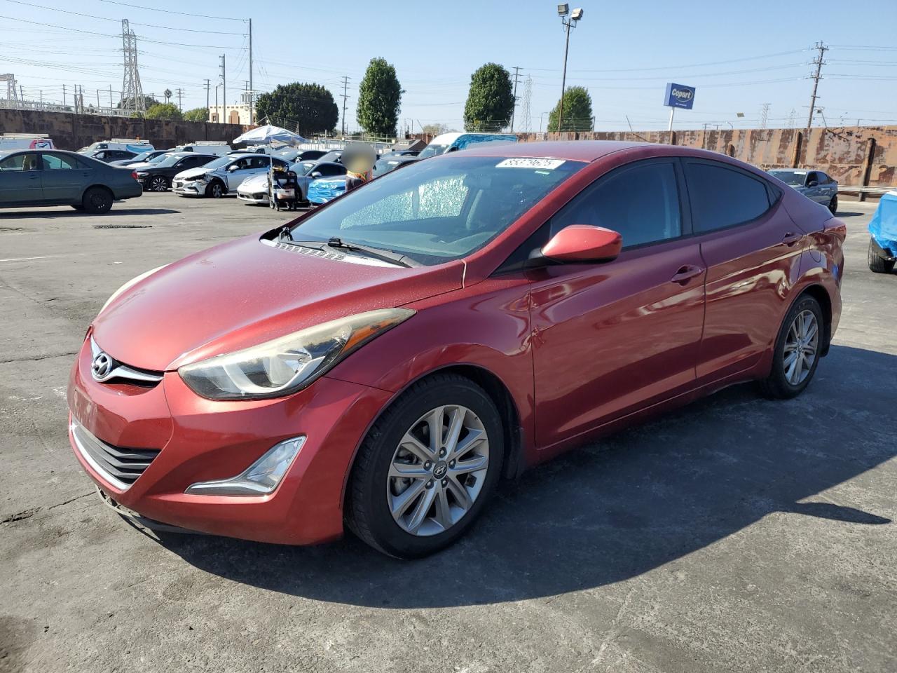  Salvage Hyundai ELANTRA