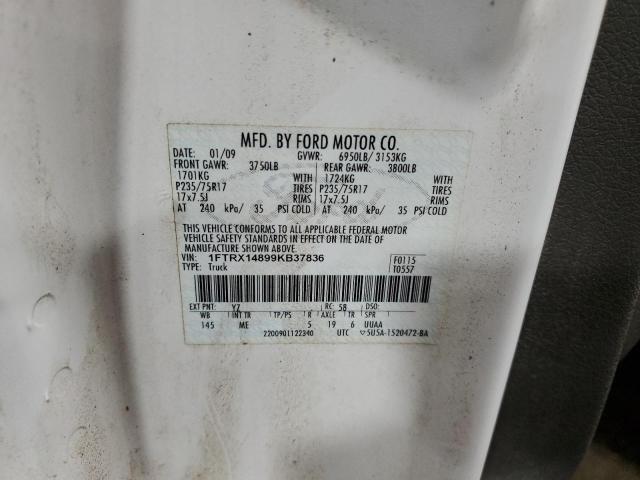 2009 FORD F150 SUPER #3282543883