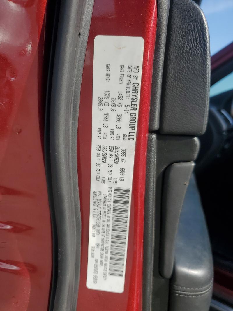 2014 JEEP GRAND CHER - 1C4RJFJT7EC501330