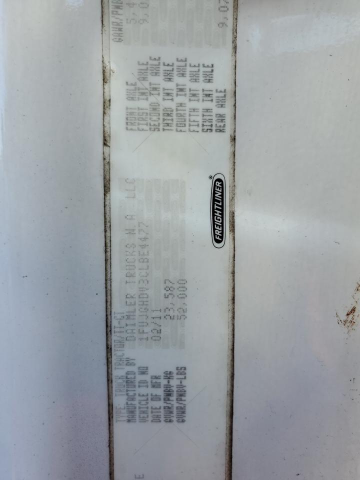 Lot #3292291263 2012 FREIGHTLINER CASCADIA