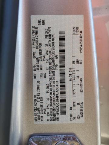 2015 FORD ESCAPE TIT - 1FMCU0J94FUA30453