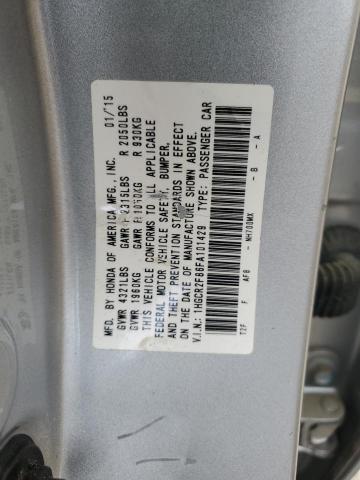 2015 HONDA ACCORD EXL - 1HGCR2F86FA101429