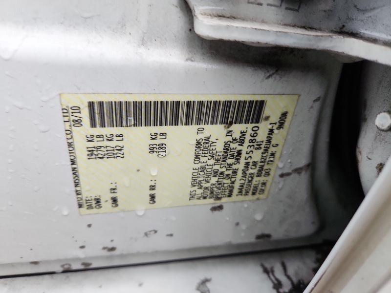 2010 NISSAN ALTIMA S - 1N4AL2AP0AN553860