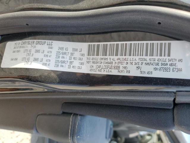 2015 JEEP CHEROKEE L - 1C4PJLCS3FW518328