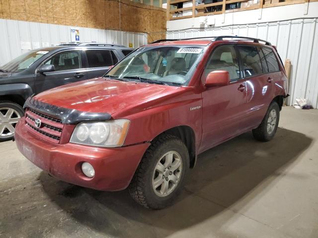 TOYOTA HIGHLANDER LIMITED