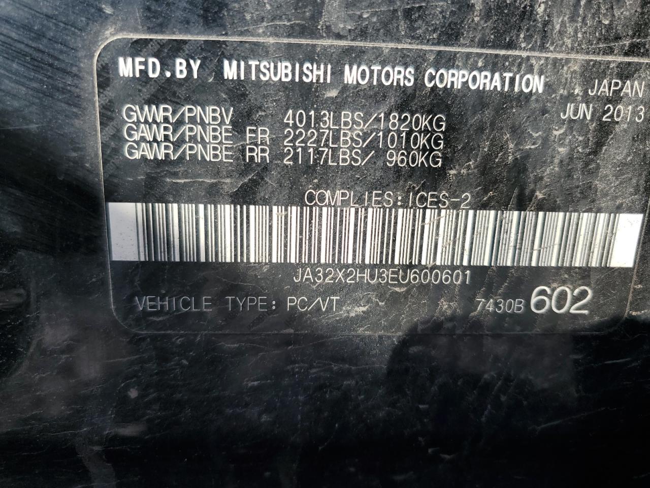 MITSUBISHI LANCER ES/ES SPORT