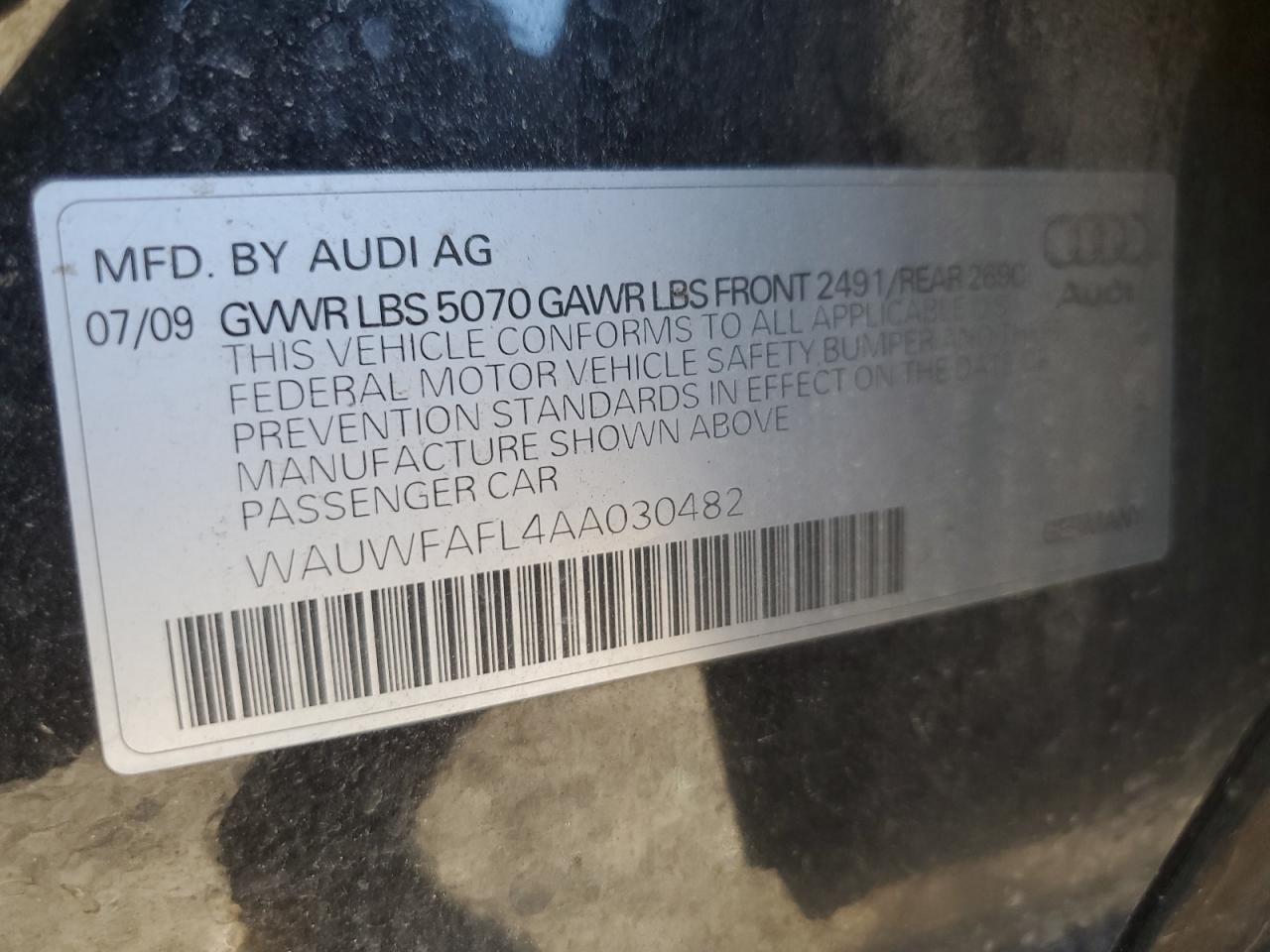 AUDI A4 PREMIUM PLUS