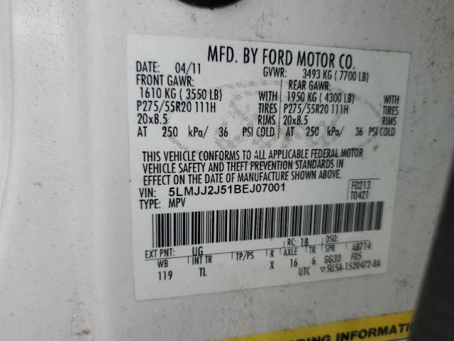 2011 LINCOLN NAVIGATOR #3278660009