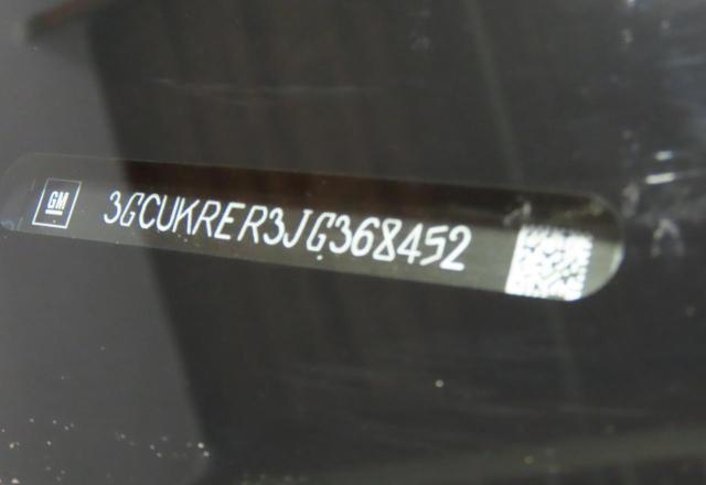 2018 CHEVROLET SILVERADO K1500 LT 3GCUKRER3JG368452