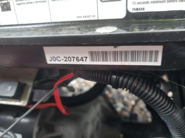 2009 YAMAHA GOLF CART J0C207647