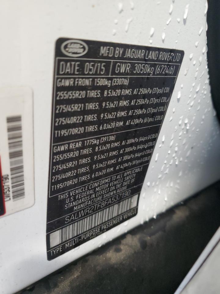 LAND ROVER RANGE ROVER SC