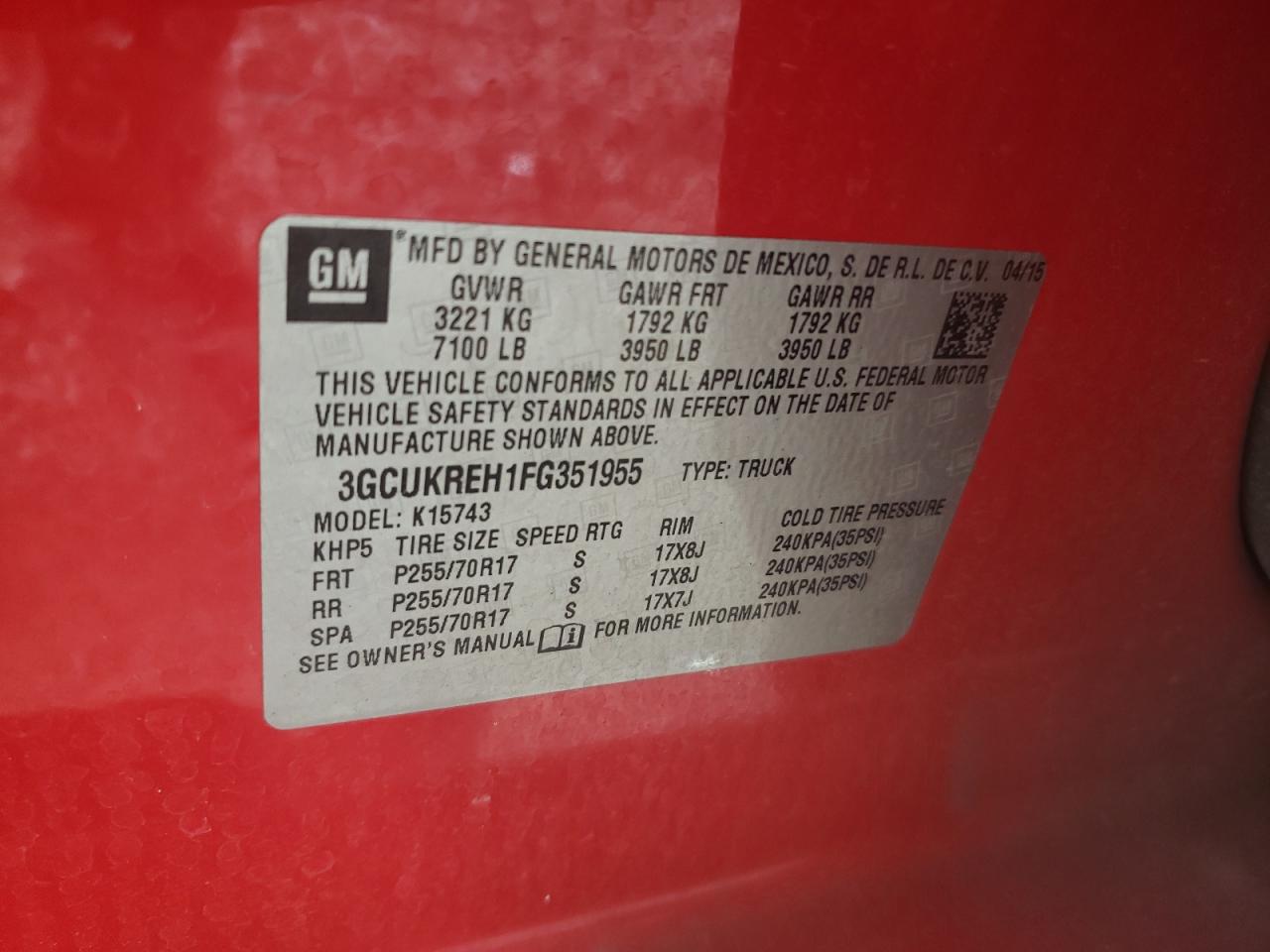 CHEVROLET SILVERADO K1500 LT