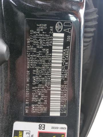 2010 TOYOTA COROLLA BA - 2T1BU4EE5AC351874