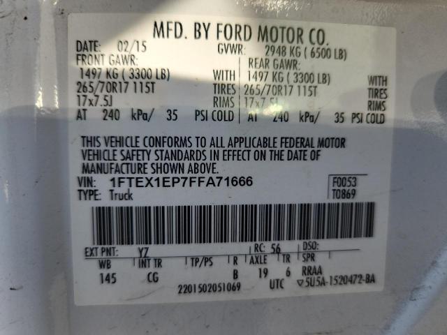 2015 FORD OTHER - 1FTEX1EP7FFA71666