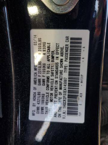 2014 HONDA ACCORD SPO - 1HGCR2F50EA145687