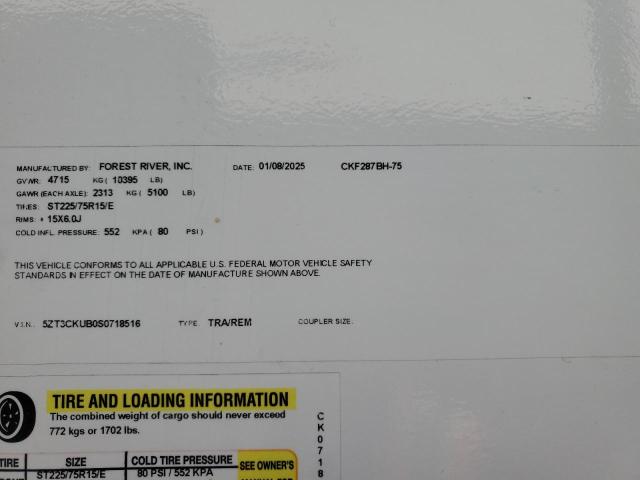 2025 WILDWOOD CHEROKEE #3310786964