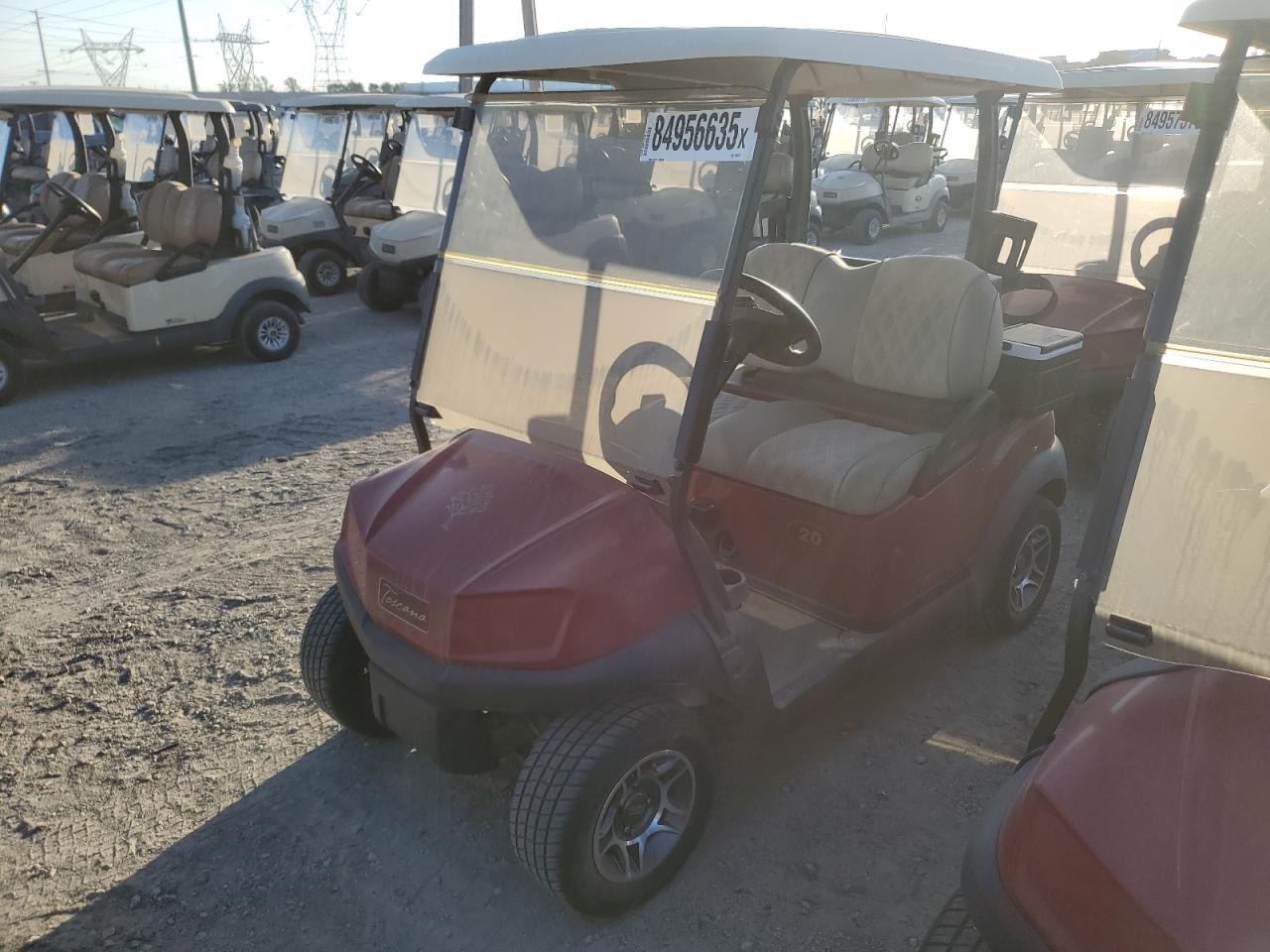 Lot #3262146606 2020 CLUB CAR TEMPO LITHIUM