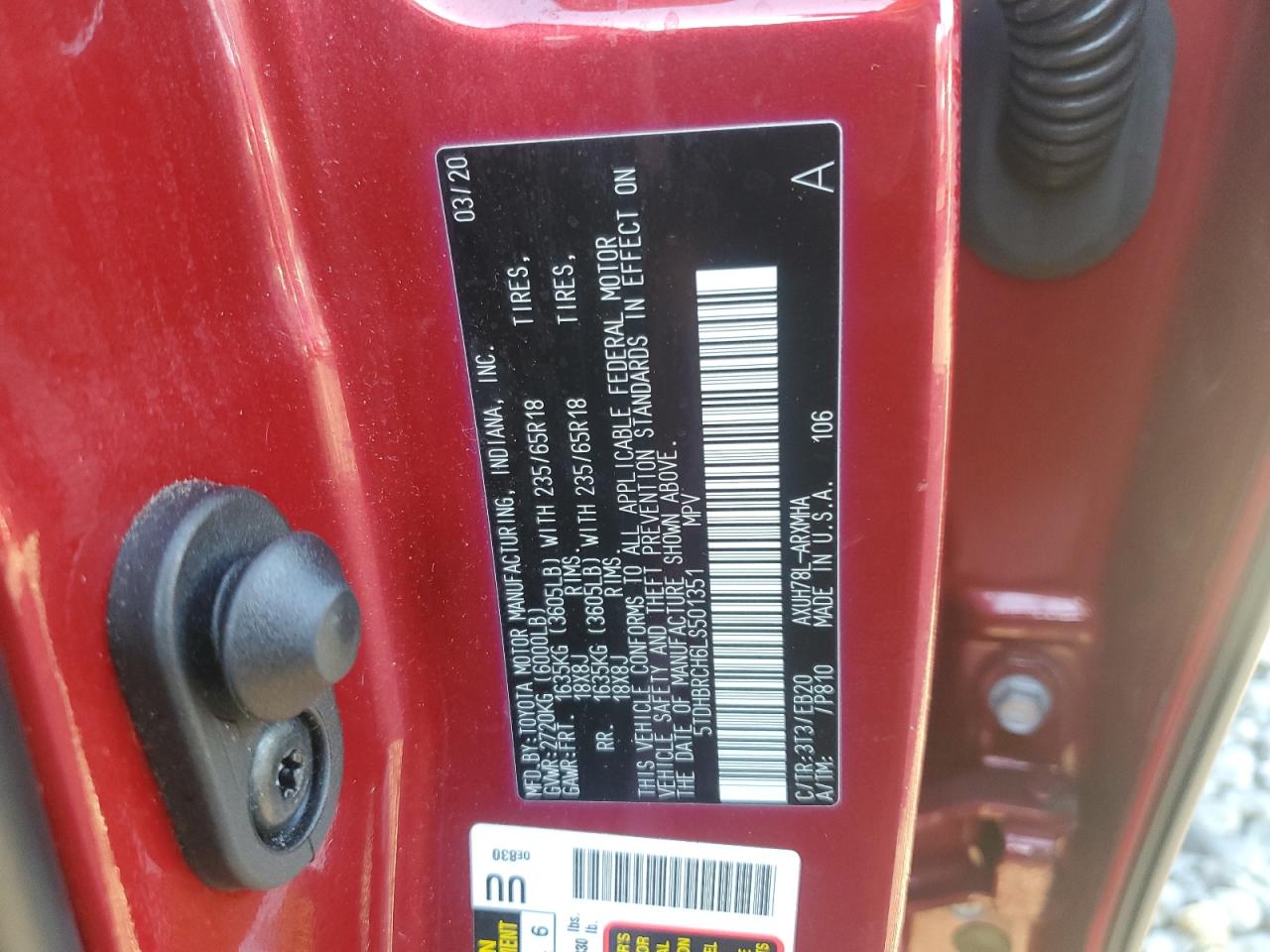 TOYOTA HIGHLANDER HYBRID XLE