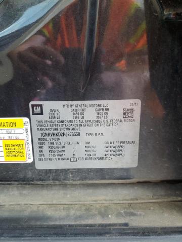 2017 CHEVROLET TRAVERSE L #3304631970