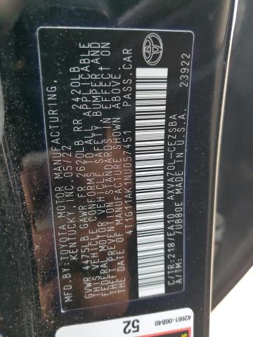 2022 TOYOTA CAMRY SE #3296606011