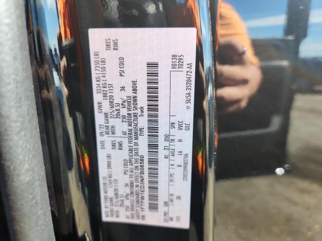 2022 FORD F150 SUPER - 1FTFW1ED3NFB08580