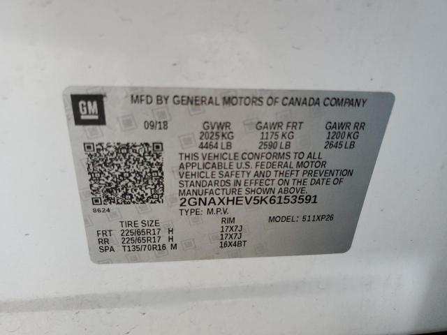 2019 CHEVROLET EQUINOX LS #3317060008