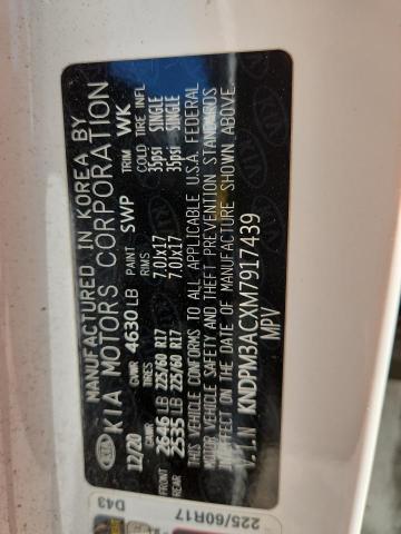 2021 KIA SPORTAGE L - KNDPM3ACXM7917439