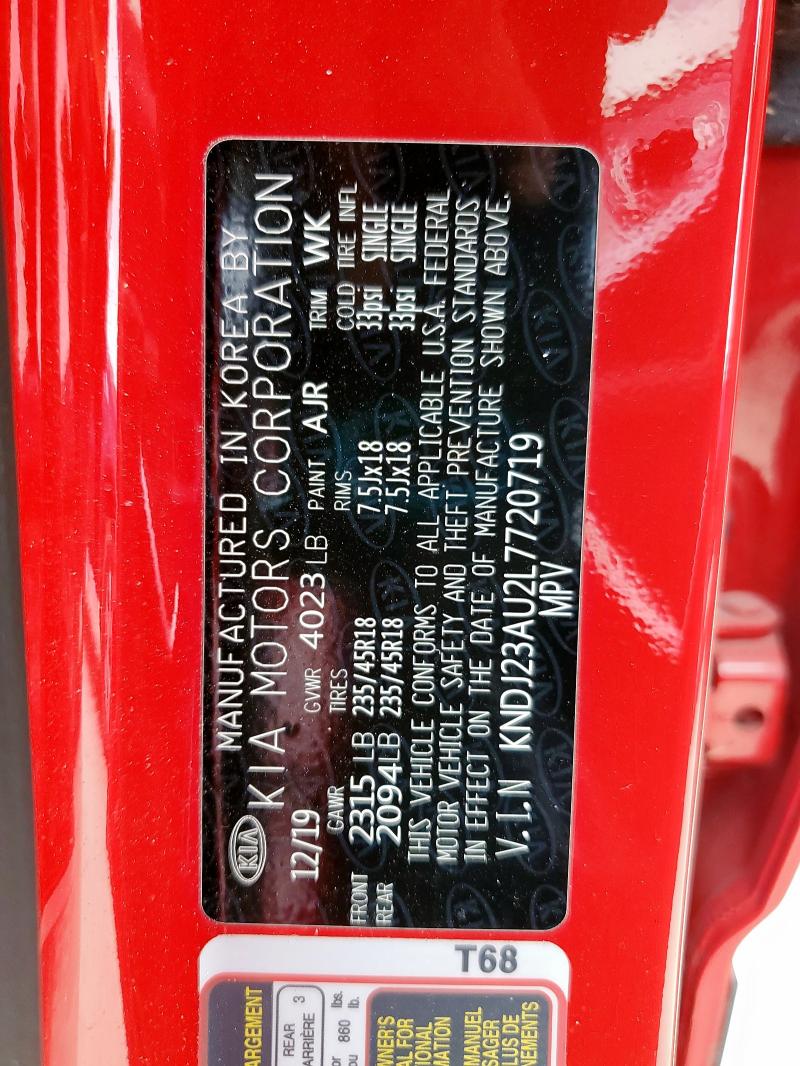 2020 KIA SOUL LX #3301988484