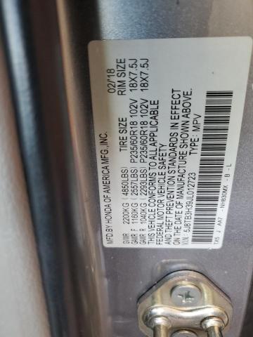 2018 ACURA RDX 5J8TB3H39JL012723