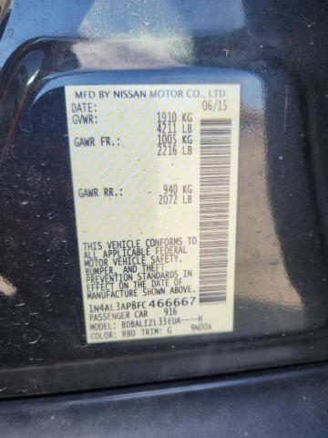 2015 NISSAN ALTIMA 2.5 - 1N4AL3AP8FC466667