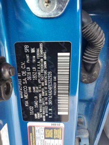 2023 KIA RIO LX 3KPA24AD4PE532926