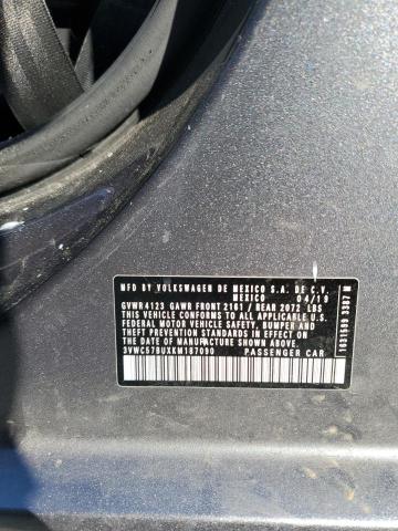 2019 VOLKSWAGEN JETTA S - 3VWC57BUXKM187090