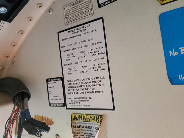 2009 IC CORPORATION CE SERIES SCHOOL #3276362786