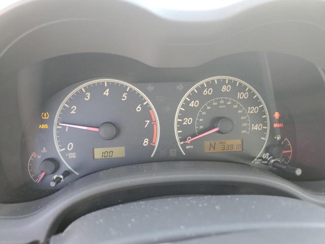 2009 TOYOTA COROLLA BA #3296912832