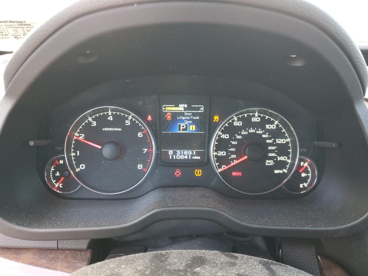 SUBARU LEGACY 2.5I LIMITED