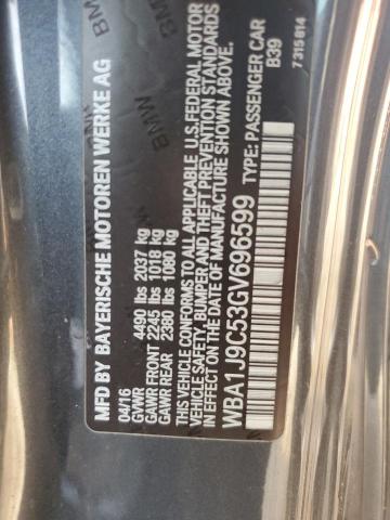 2016 BMW M235XI WBA1J9C53GV696599