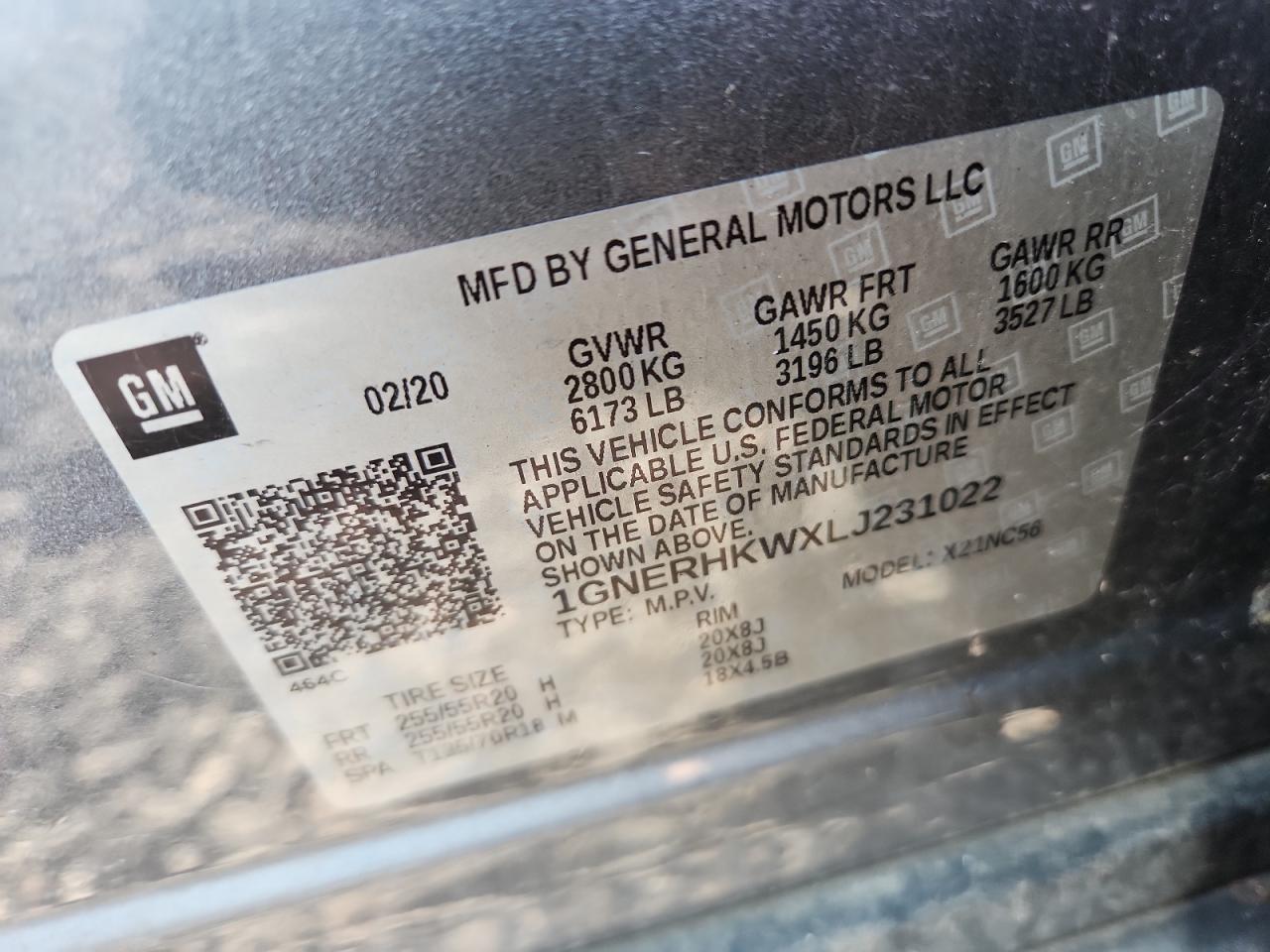 CHEVROLET TRAVERSE LT