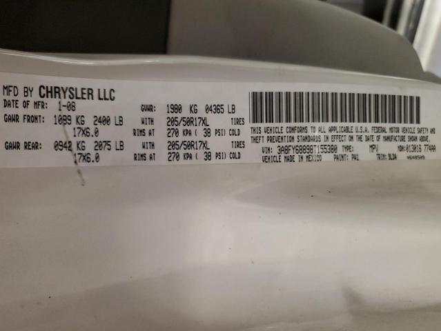 2008 CHRYSLER PT CRUISER #3281571410