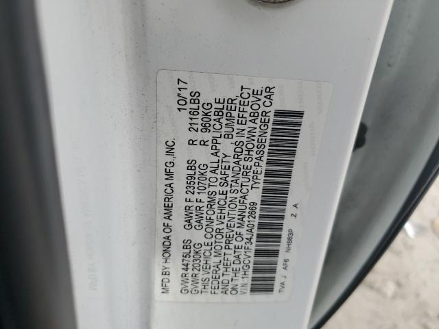 2018 HONDA ACCORD SPO - 1HGCV1F34JA012669